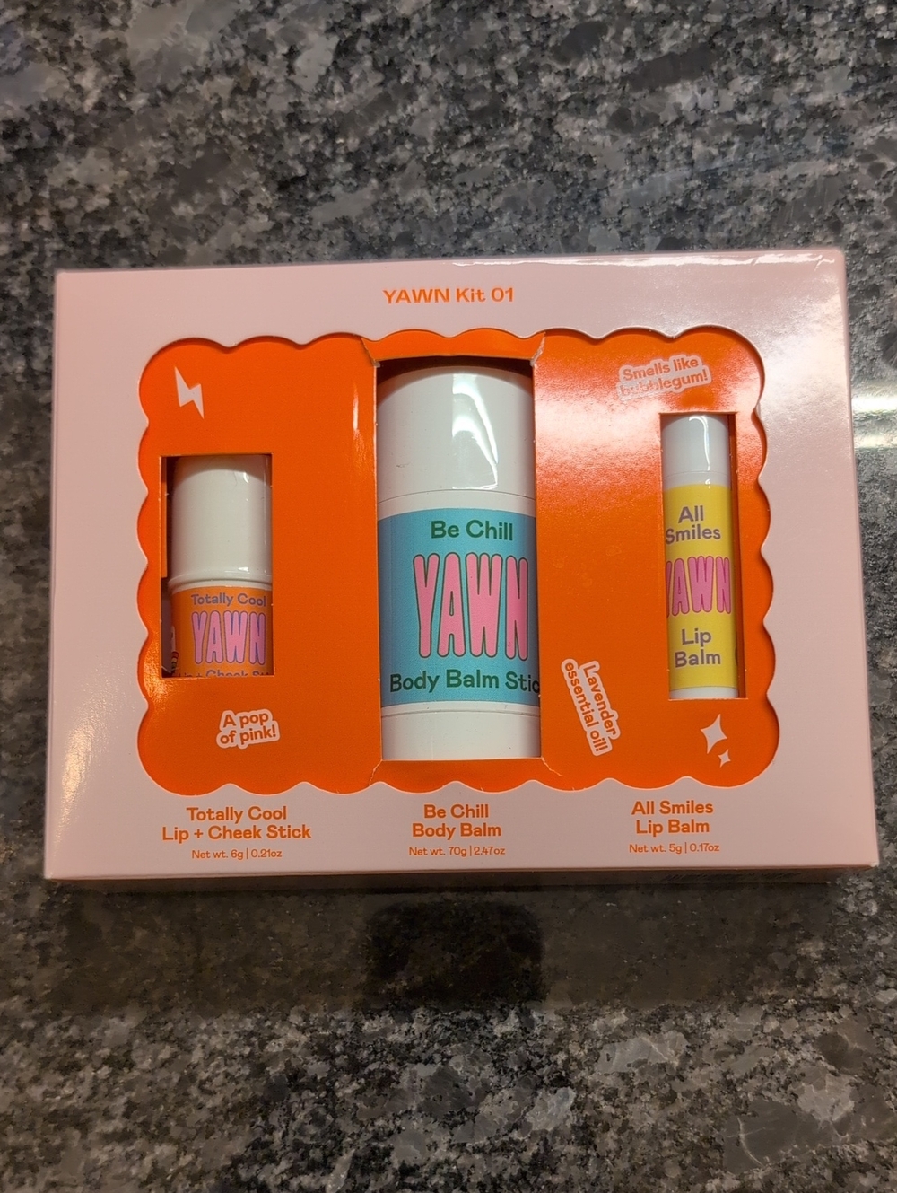 Yawn Be Chill Body Balm & Lip/Cheek Kit BRAND new